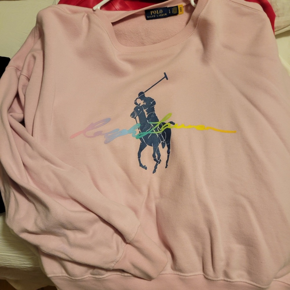 Polo Ralph Lauren Pink Sweatshirt